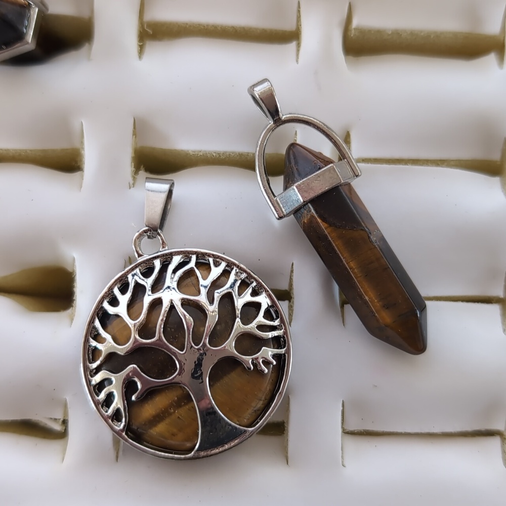 Necklace pendant s, tiger eye